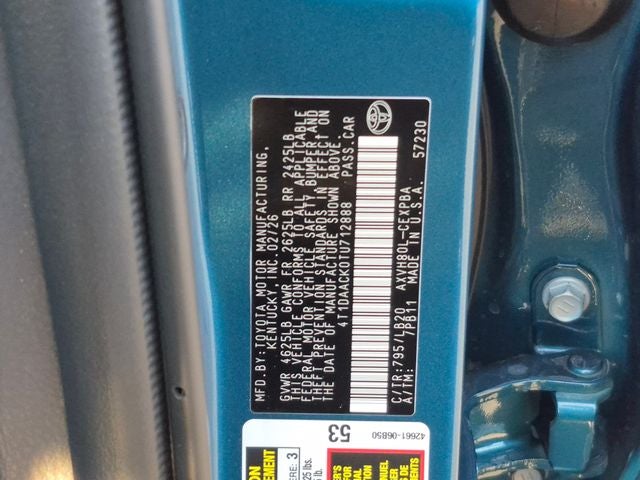 2026 Toyota Camry XSE