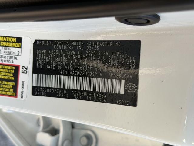 2025 Toyota CAMRY SE