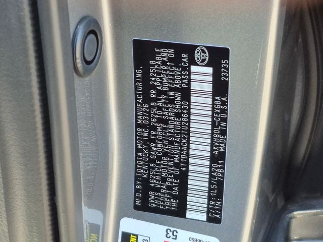 2026 Toyota Camry XLE