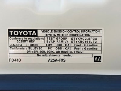 2025 Toyota Camry LE
