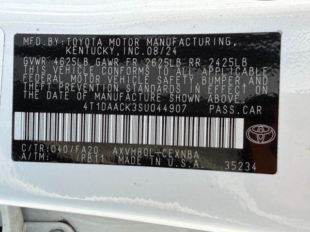 2025 Toyota Camry LE