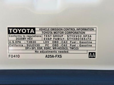 2025 Toyota Camry LE