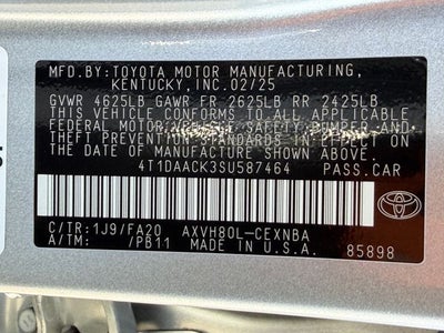 2025 Toyota Camry LE