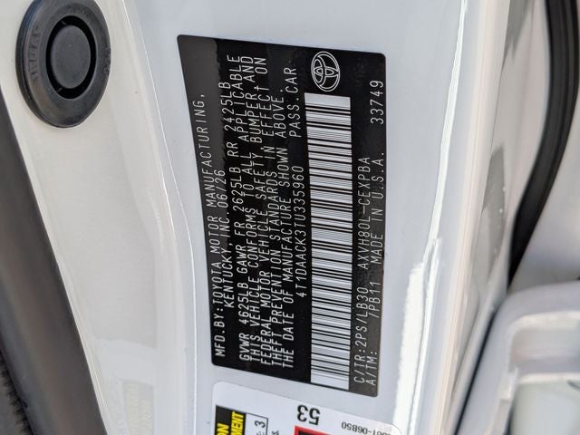 2026 Toyota Camry XSE
