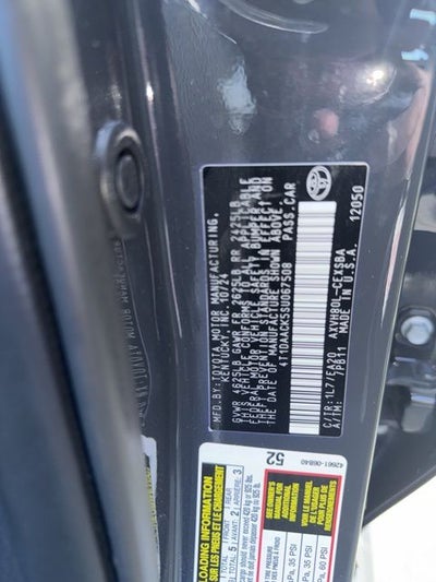 2025 Toyota Camry SE