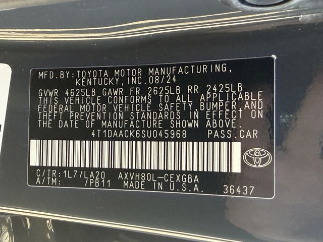 2025 Toyota CAMRY XLE