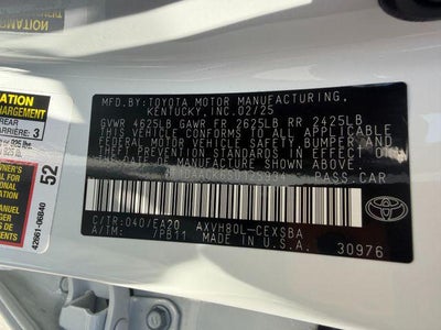 2025 Toyota Camry SE