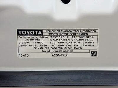 2025 Toyota Camry XSE