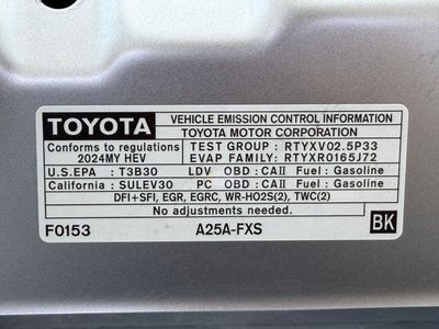 2024 Toyota Camry Hybrid XLE