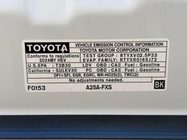 2024 Toyota Camry Hybrid XLE