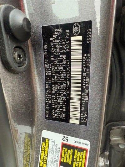 2023 Toyota CAMRY SE