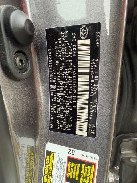 2023 Toyota CAMRY SE