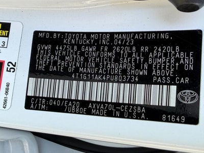 2023 Toyota Camry SE