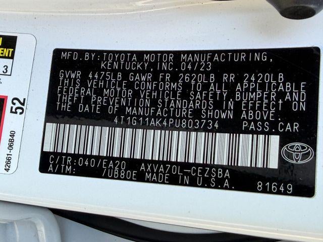 2023 Toyota Camry SE