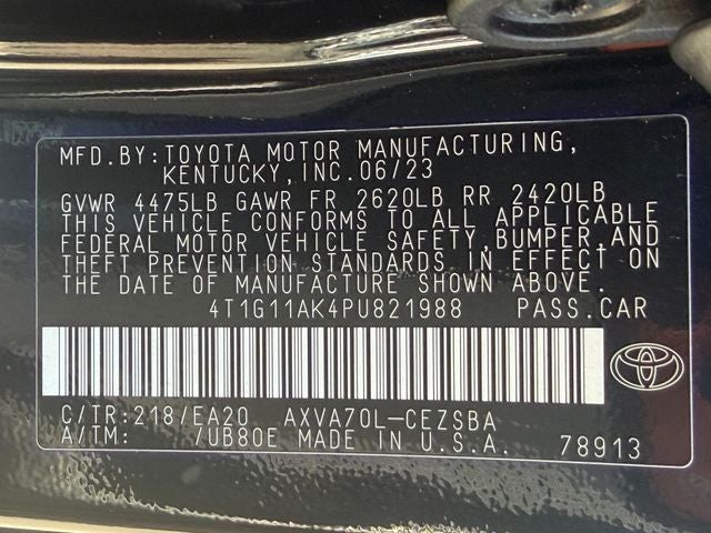2023 Toyota Camry SE