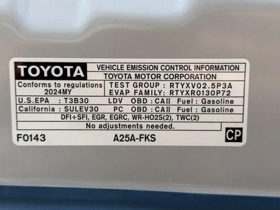 2024 Toyota Camry SE