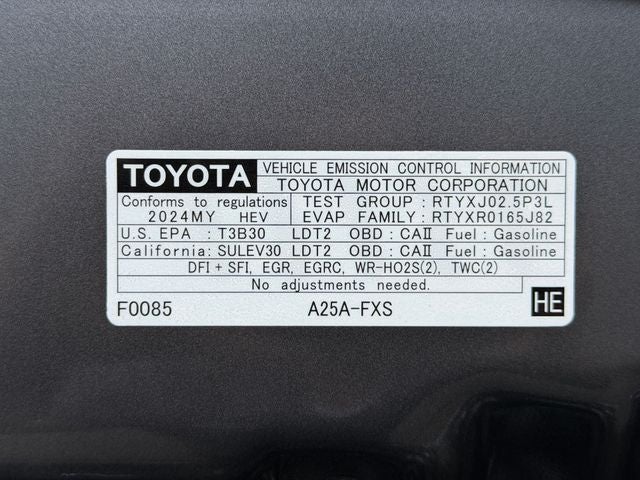 2024 Toyota RAV4 Hybrid XLE