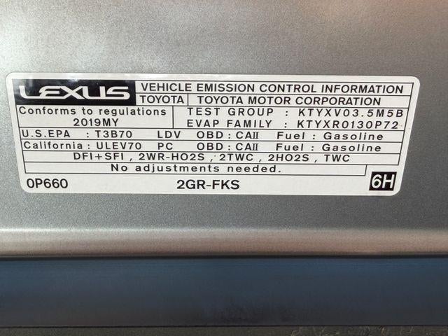 2019 Lexus ES 350 F Sport