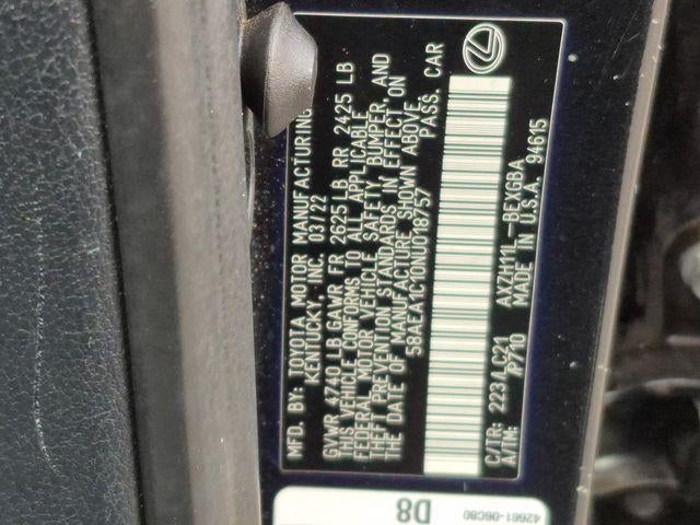 2022 Lexus ES 300h 300h Luxury