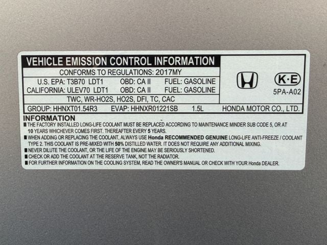 2017 Honda CR-V EX-L