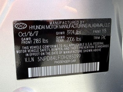 2018 Hyundai Elantra Value Edition