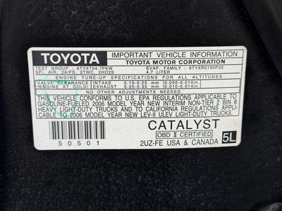 2006 Toyota TUNDRA 4X2 Limited