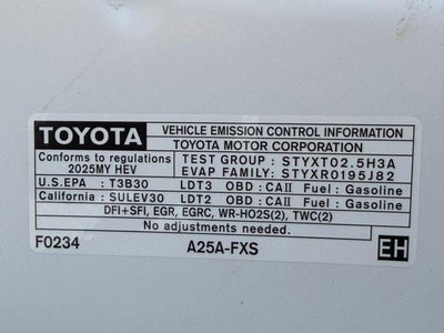 2025 Toyota Sienna LE 8 Passenger