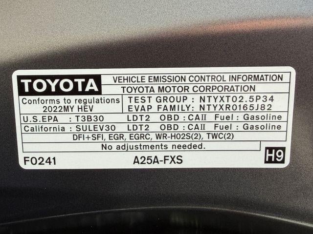 2022 Toyota Highlander Hybrid XLE