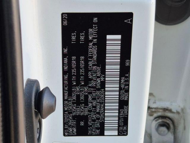 2020 Toyota HIGHLANDER XLE