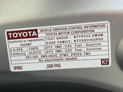 2022 Toyota Highlander XLE
