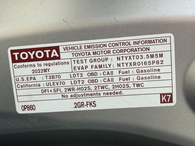 2022 Toyota Highlander XLE