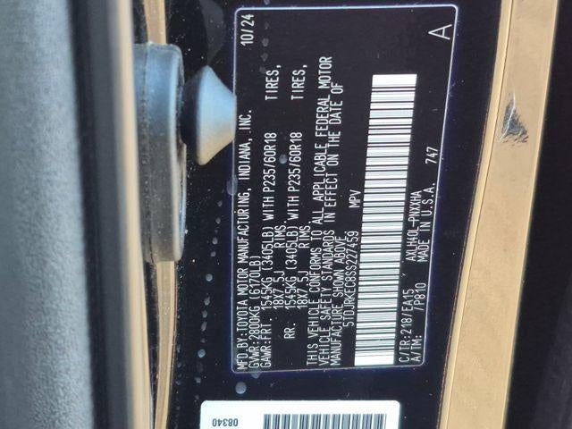 2025 Toyota SIENNA XLE XLE 7 Passenger