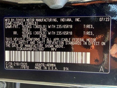 2023 Toyota Highlander Hybrid XLE