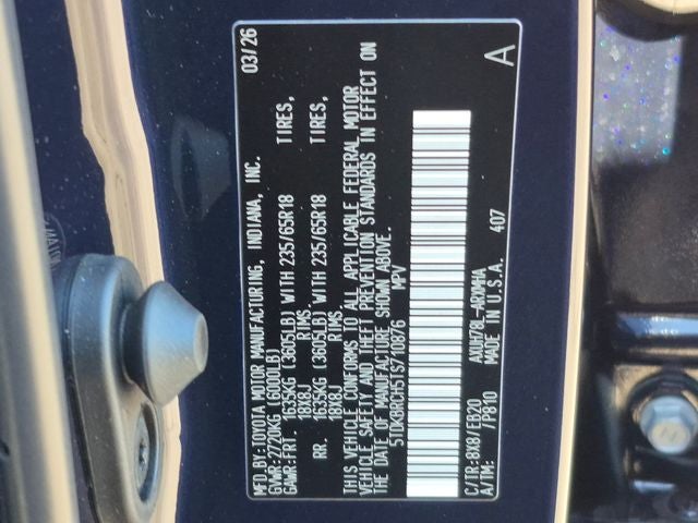 2026 Toyota Highlander Hybrid Hybrid XLE