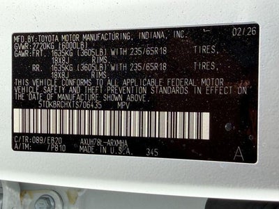 2026 Toyota Highlander Hybrid XLE