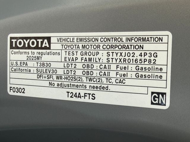 2025 Toyota Highlander XSE