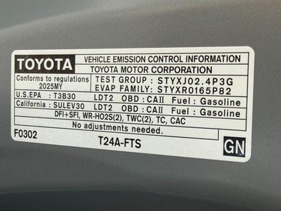 2025 Toyota Highlander XSE