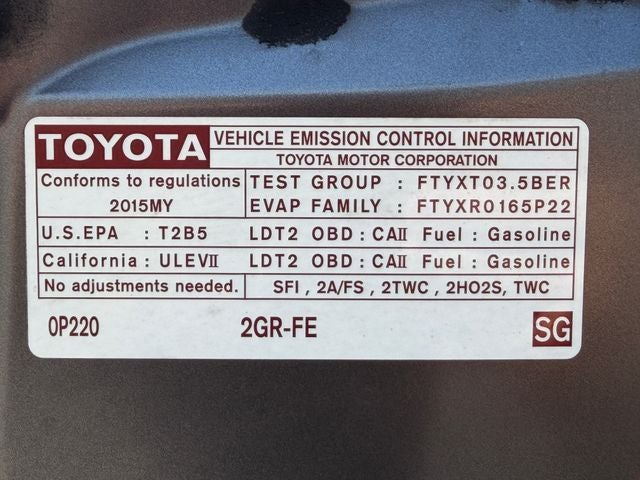 2015 Toyota HIGHLANDER XLE V6