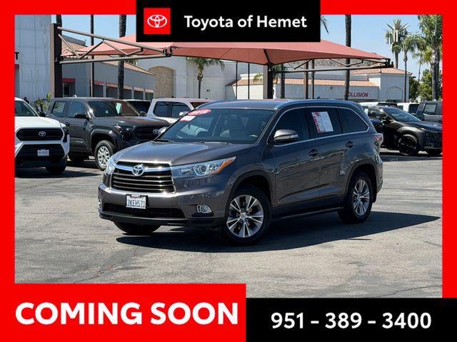 2015 Toyota HIGHLANDER XLE V6