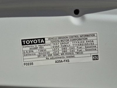 2026 Toyota Sienna LE 8 Passenger