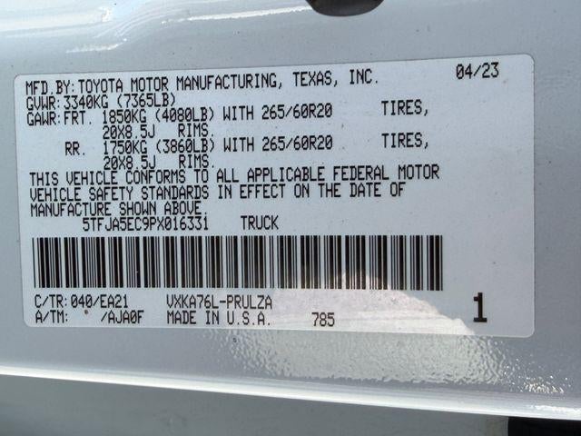 2023 Toyota Tundra Limited