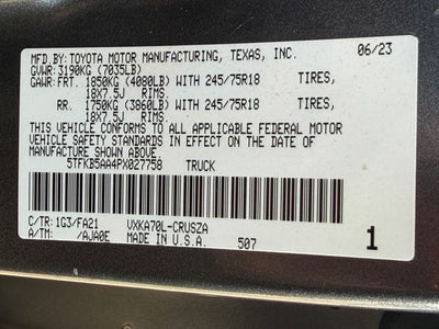 2023 Toyota TUNDRA 4X2 SR