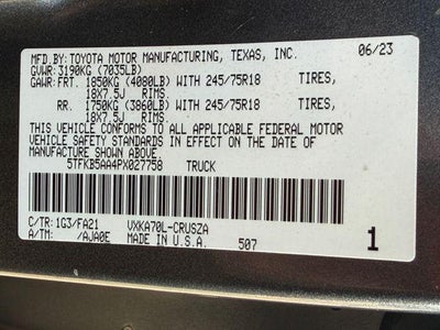 2023 Toyota TUNDRA 4X2 SR