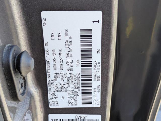 2022 Toyota TUNDRA 4X2 SR5