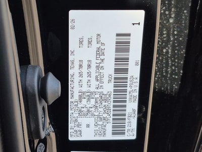 2026 Toyota Tundra SR5