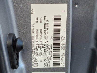 2024 Toyota TUNDRA 4X4 Platinum