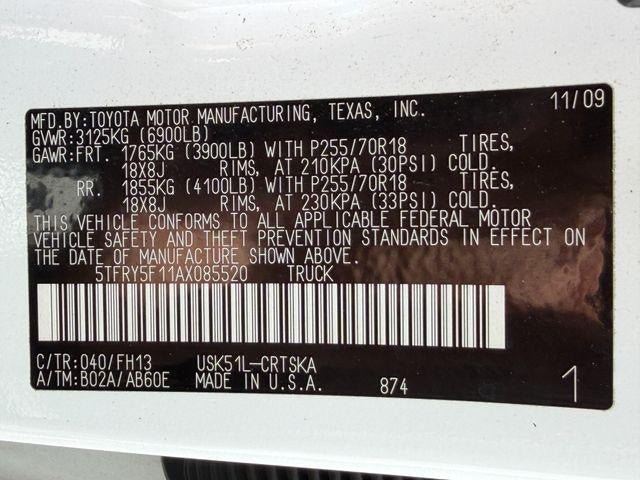 2010 Toyota TUNDRA 4X2 Grade