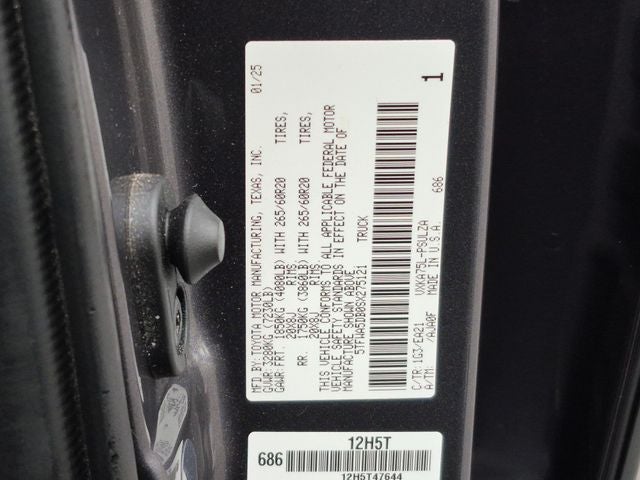 2025 Toyota TUNDRA 4X4 Limited