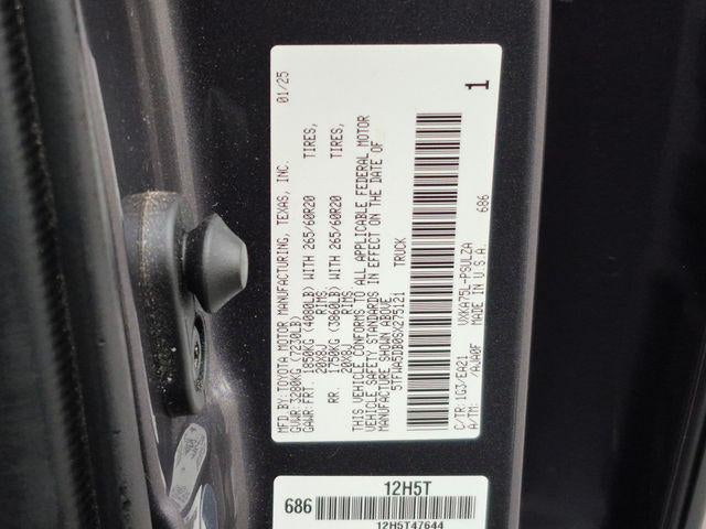 2025 Toyota TUNDRA 4X4 Limited