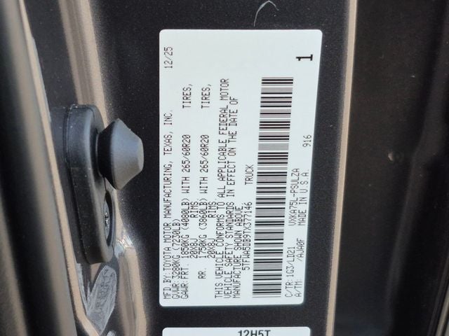 2026 Toyota Tundra Limited